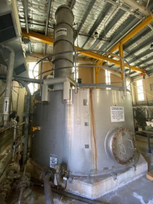 粉末制备系统（亚硫酸氢钠）配有 Lightnin 搅拌器