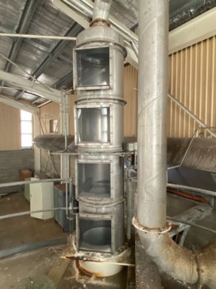 粉末制备系统（亚硫酸氢钠）配有 Lightnin 搅拌器