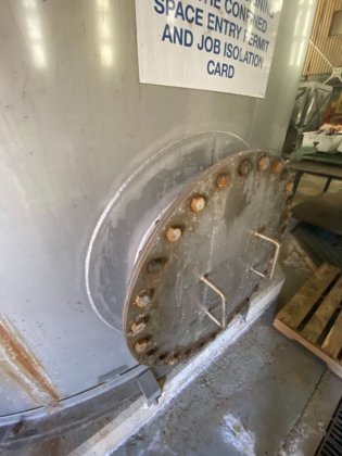 粉末制备系统（亚硫酸氢钠）配有 Lightnin 搅拌器