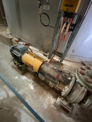 粉末制备系统（亚硫酸氢钠）配有 Lightnin 搅拌器