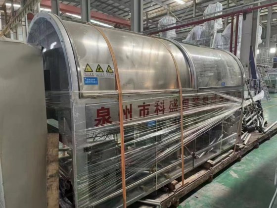 2013 泉州科盛半拖膜包机