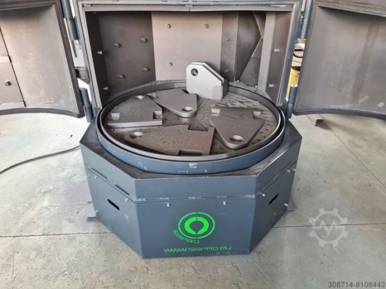Table shot-blasting machine Siapro model