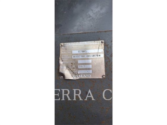 2015 沃尔沃 EC700CL