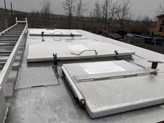 2007 Baxter Built Fracking Trailer