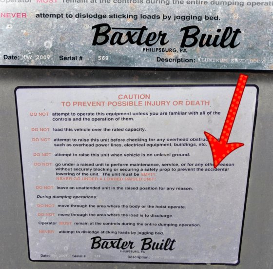 2007 Baxter Built Fracking Trailer