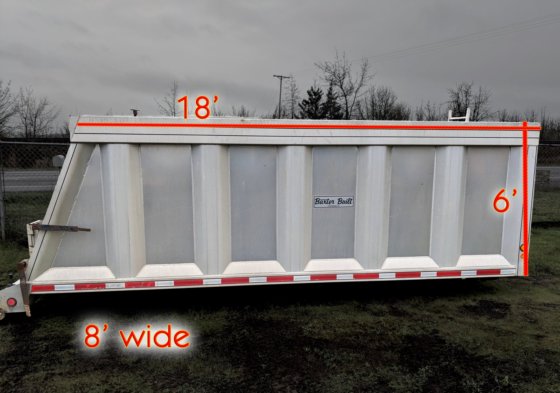 2007 Baxter Built Fracking Trailer