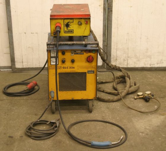 Inert gas welder 320 A from CLOOS GLC 326 7023 in Wiefelstede, Germany