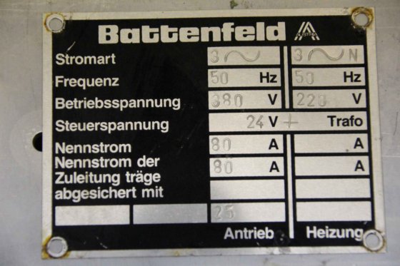 Modulo elettronico di Bachmann Battenfeld