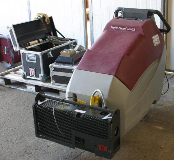 Uv Floor Coating Machine From Minuteman Multi Clean Uv 22 240