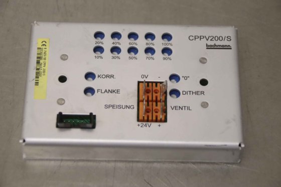Bachmann Battenfeldの電子モジュール - CPPV 200