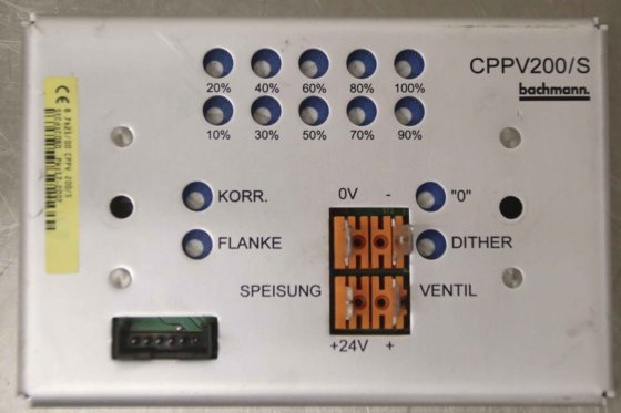 Bachmann Battenfeldの電子モジュール - CPPV 200