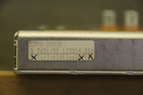 Bachmann Battenfeldの電子モジュール - CPPV 200