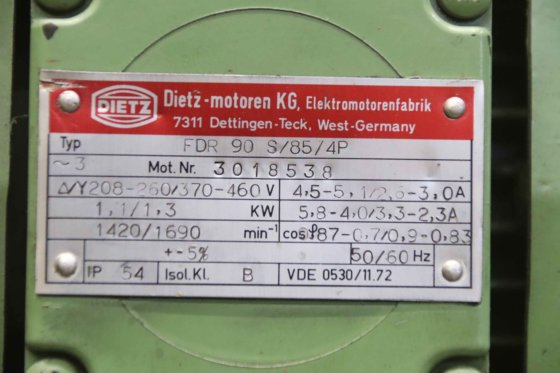 Strahlanlage 1,1 kW von –