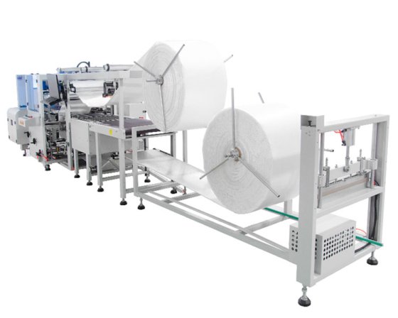 气泡膜智能快递包装机