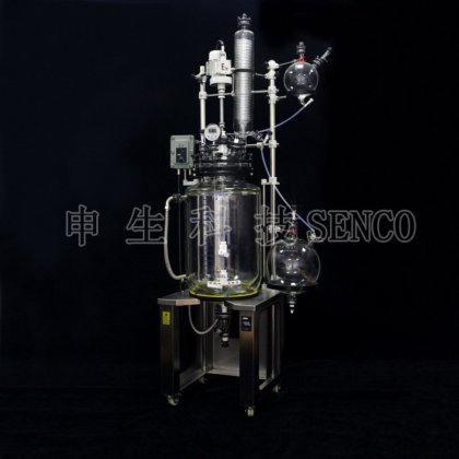 开盖式夹层玻璃反应釜 (FC10003)