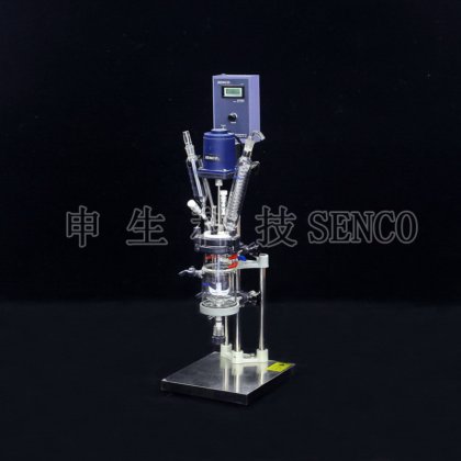 开盖式夹层玻璃反应釜 (FC0202)