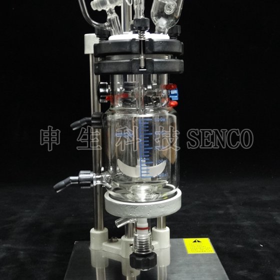 开盖式夹层玻璃反应釜 (FC102)
