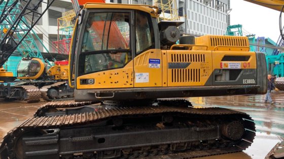 2014 沃尔沃挖掘机 ec380dl
