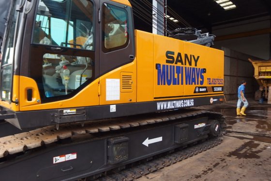 2016年三一重工履带式起重机SCC600E