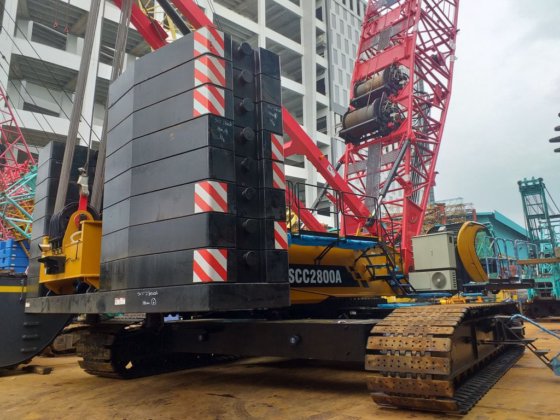 2021年三一重工履带式起重机SCC2800A----。