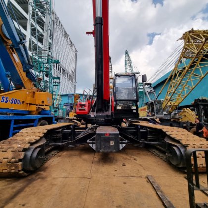 2024 三一重工 160 吨伸缩式履带起重机 Stb1600t6