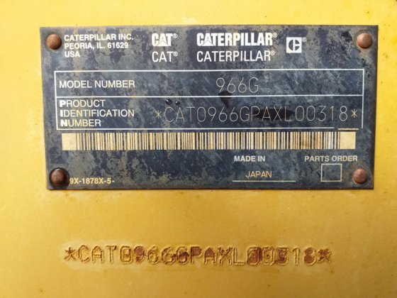 2004履带式装载机966g II -