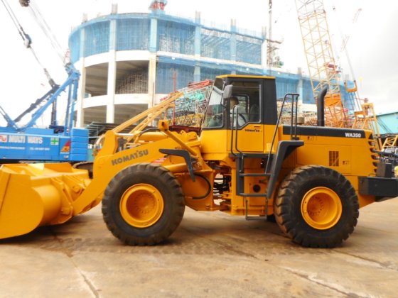 小松轮式装载机wa350-3 -