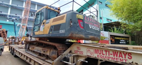 2018年沃尔沃挖掘机ec200d -