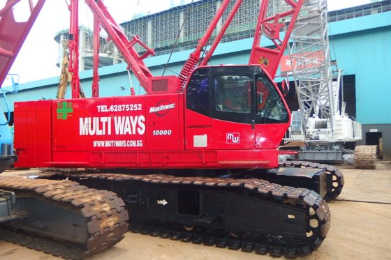 马尼托瓦克履带式起重机 10000 -