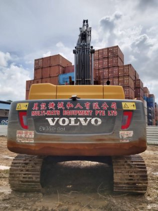 2018年沃尔沃挖掘机ec350dl -