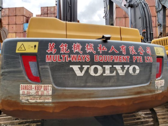 2018年沃尔沃挖掘机ec350dl -