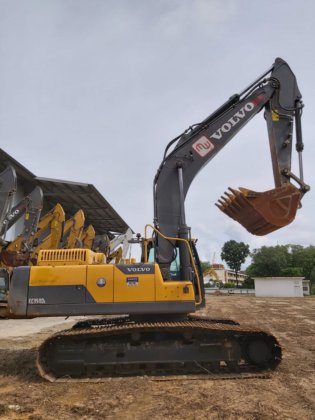 2018年沃尔沃挖掘机ec350dl -