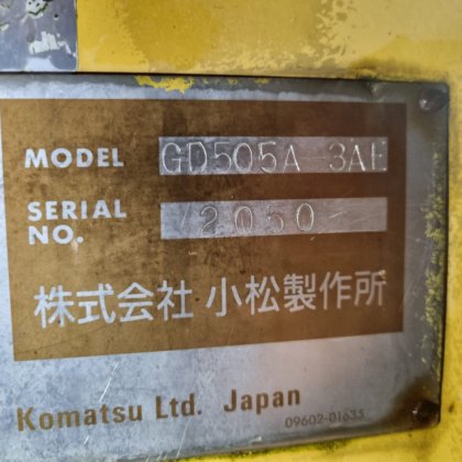 1998年小松平地机GD505A-3AE -