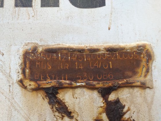 2001年二手利勃海尔履带式起重机LR1160 -