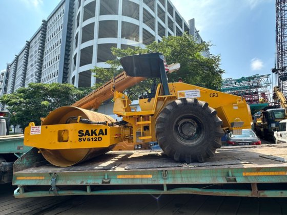 SAKAI 振动单钢轮压路机 SV512D-E-