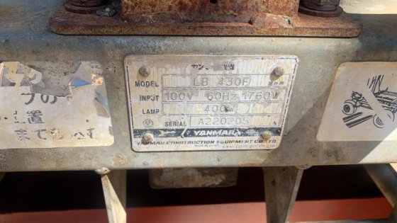 洋马照明塔LB430F -