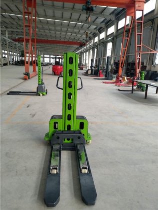 スペインバルク500kg高さ1mポータブルリフトスタッカー