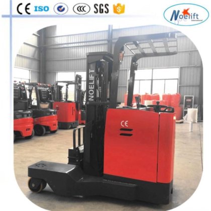 4方向ウェイ電動リーチフォークリフトトラック