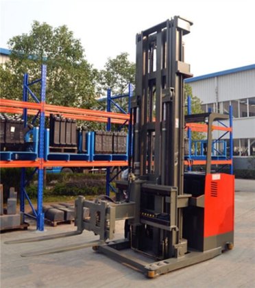 3ウェイ狭通路電動フォークリフト