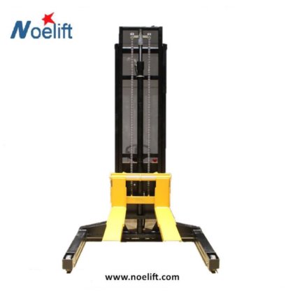 セミストラドル電動油圧パレットフォークリフトリフティングスタッカー