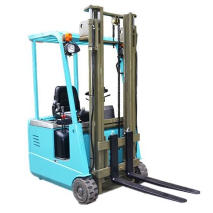 サイドシフト付きミニ 3 輪電動フォークリフト