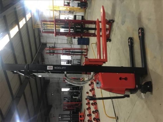 調整可能な半電動パレットスタッカーフォークリフト