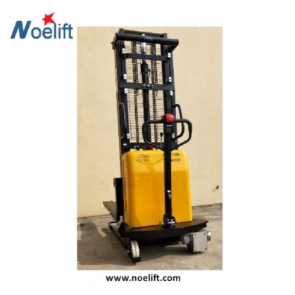 中国1000kg容量ミニタイプ電動スタッカーフォークリフト