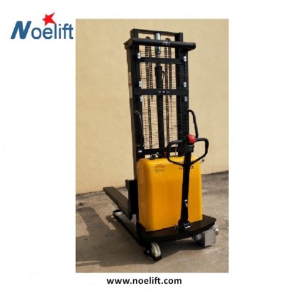 中国1000kg容量ミニタイプ電動スタッカーフォークリフト