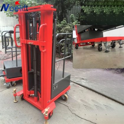 倉庫電動オーダーピッカーリフトトラック