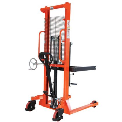 ドラム傾斜付き 350kg 1.6m 油圧ドラム スタッカー