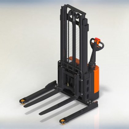 セルフローディングクレーンスタッカーパレットスタッカー