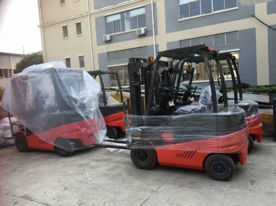 倉庫設備 4 輪ミニ電動フォークリフト