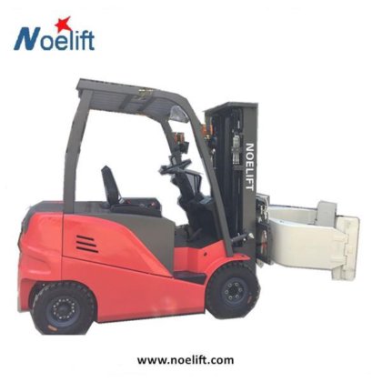 クランプ付きロール電動フォークリフト