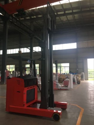 ダブルシザーフォーク電動リーチトラックフォークリ